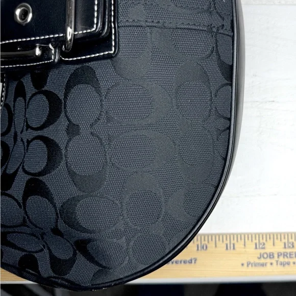 🖤 Coach Soho Signature Jacquard Buckle Hobo Bag - Picture 14 of 16